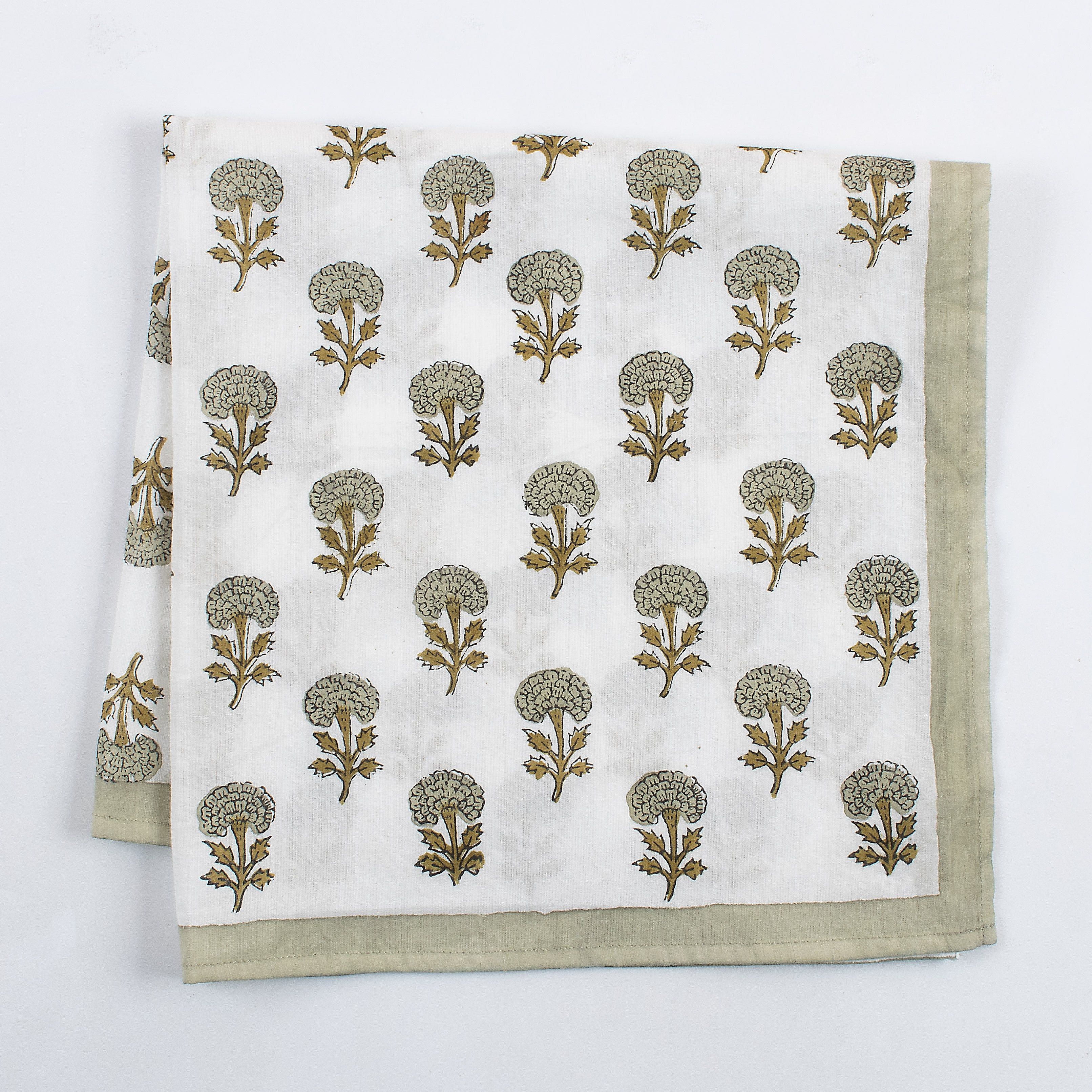 Block Print Pure Cotton Head Bandana for Men And Women 585